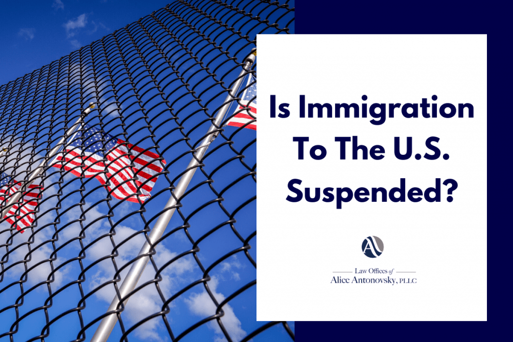 US immigration suspension